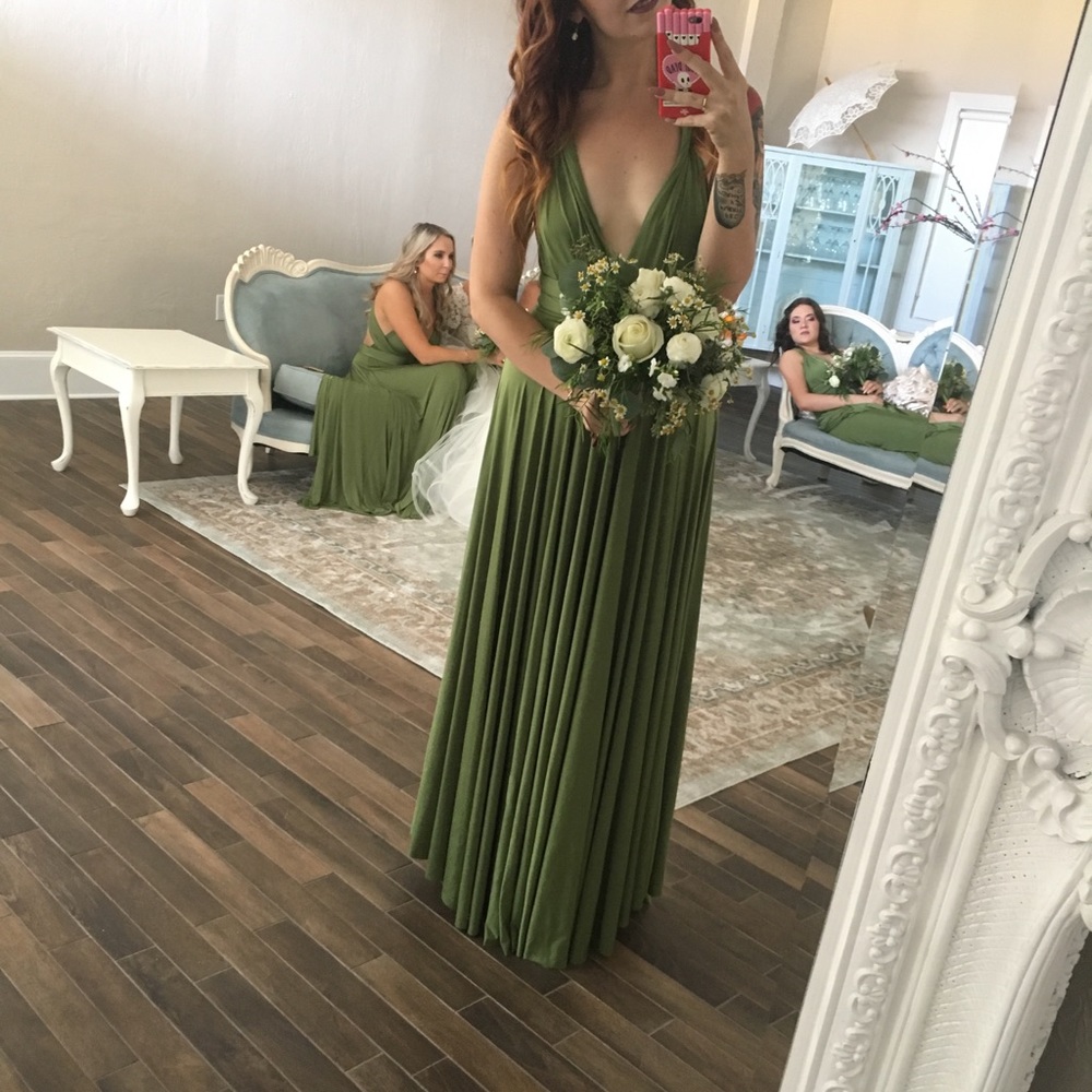 Convertible maxi dress size 0-12!